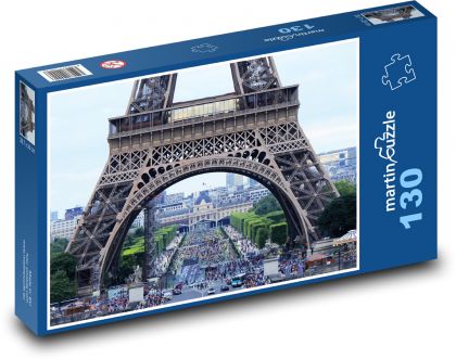 Eiffelturm - Arch, Frankreich - Puzzle - 130 Teile