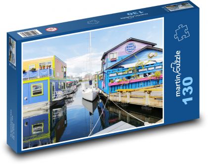 Kanada - Vancouver Island, Victoria - Puzzle 130 dielikov, rozmer 28,7x20 cm 