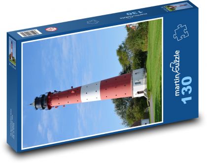Lighthouse - Germany, North Sea - Puzzle 130 pieces, size 28.7x20 cm 