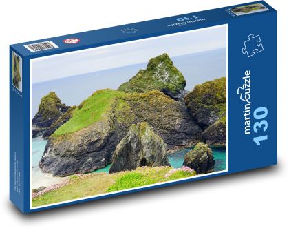 Ocean - rocks, sea - Puzzle 130 pieces, size 28.7x20 cm 