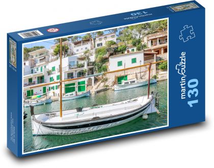 Malorca - loď, ostrov  - puzzle 130 dílků