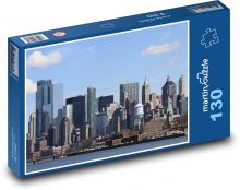 Mrakodrap - panoráma, mesto Puzzle 130 dielikov - 28,7 x 20 cm 