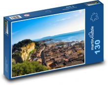 Město - moře, ostrov Puzzle 130 dílků - 28,7 x 20 cm