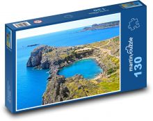 Pláž Ayios Pavlos - Kréta, ostrov Puzzle 130 - 28,7x20 cm