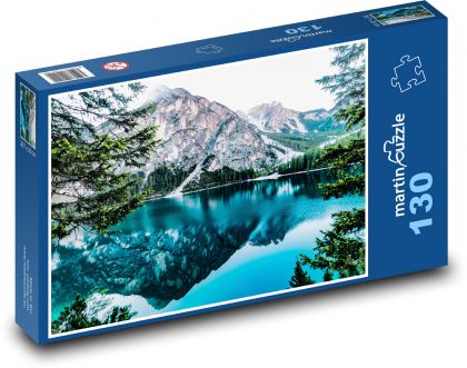 Mountains - rock, nature - Puzzle 130 pieces, size 28.7x20 cm 