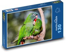 Papagáje - vtáky, zvieratá Puzzle 130 dielikov - 28,7 x 20 cm