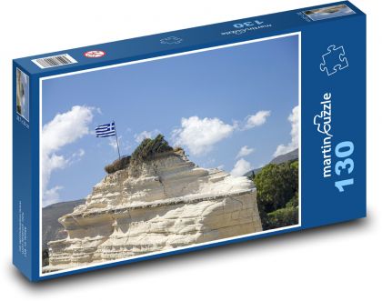 Rock - sea, nature - Puzzle 130 pieces, size 28.7x20 cm 