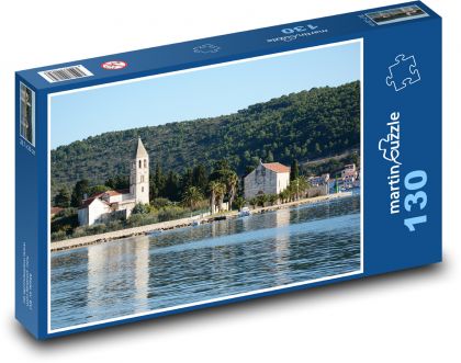 Vis - Ostrov, Chorvátsko - Puzzle 130 dielikov, rozmer 28,7x20 cm 