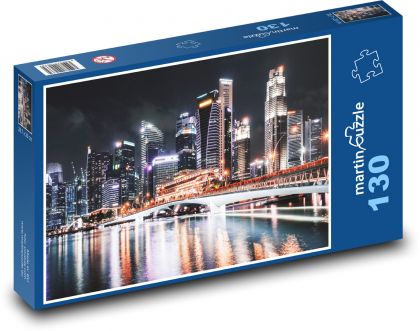 Architecture - buildings, houses - Puzzle 130 pieces, size 28.7x20 cm 