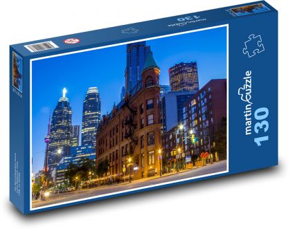 Toronto - Canada, City - Puzzle 130 pieces, size 28.7x20 cm 