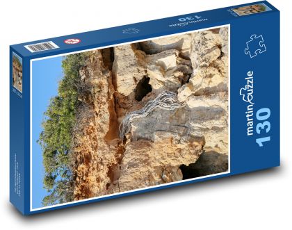 Sardínia - Taliansko, rock - Puzzle 130 dielikov, rozmer 28,7x20 cm 