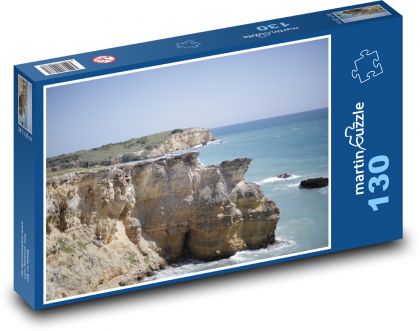 Rock - Insel, Meer - Puzzle - 130 Teile