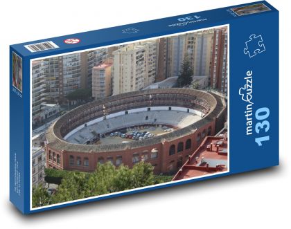 Malaga - Bull Ring, Canary Islands - Puzzle 130 pieces, size 28.7x20 cm 