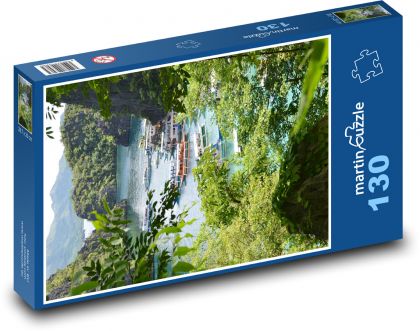 More - ostrov, lode - Puzzle 130 dielikov, rozmer 28,7x20 cm 