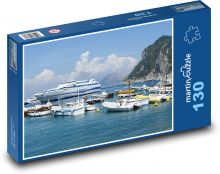 Capri - Itálie, pobřeží Puzzle 130 - 28,7x20 cm