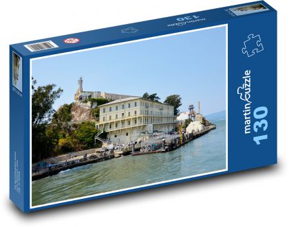 Alcatraz - USA, America - Puzzle 130 pieces, size 28.7x20 cm 