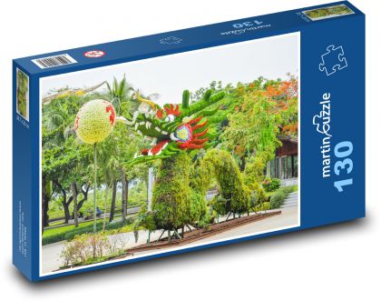 Hainan Island, China - Puzzle 130 pieces, size 28.7x20 cm 