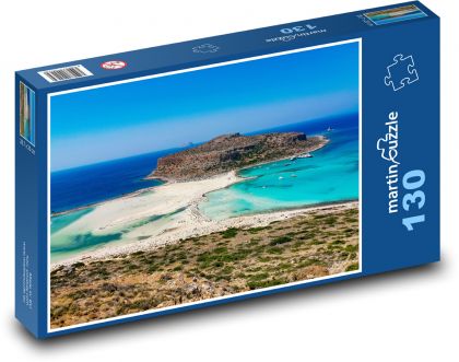 Grecja - Balos, Kreta - Puzzle 130 elementów, rozmiar 28,7x20 cm
