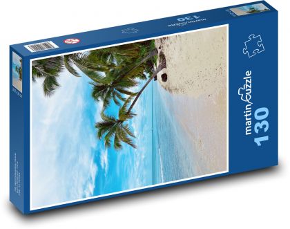 Strand - Palmen, Meer - Puzzle - 130 Teile