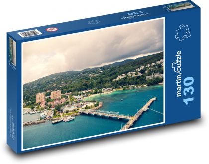 Jamaica - Ocho Rios, sea - Puzzle 130 pieces, size 28.7x20 cm 