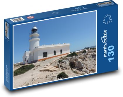 Minorka - Hiszpania, Baleary - Puzzle 130 elementów, rozmiar 28,7x20 cm