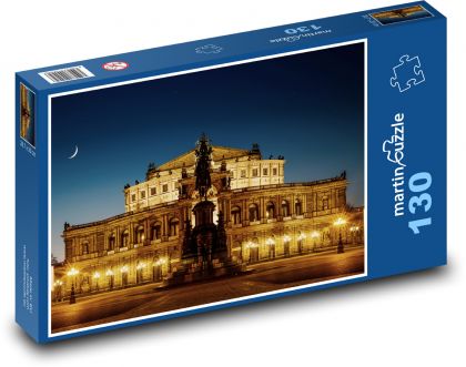 Semperoper - Oper, Dresden - Puzzle - 130 Teile