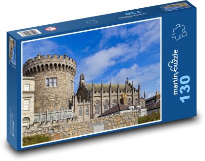 Dublinský hrad, Írsko - Puzzle 130 dielikov, rozmer 28,7x20 cm 
