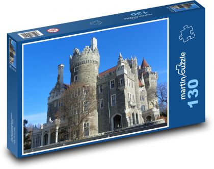 Casa loma - Toronto, hrad - puzzle 130 dílků