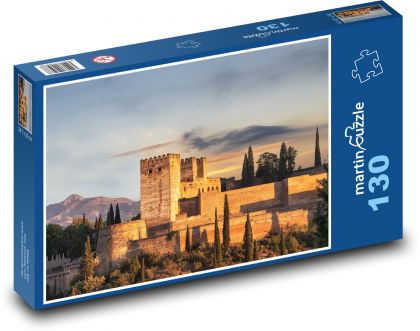 Alhambra - Palast von Granada, Spanien - Puzzle - 130 Teile