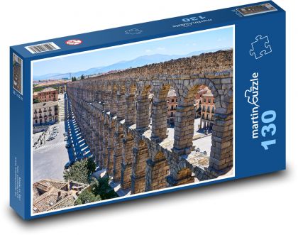 Spain - Segovia, Aqueduct - Puzzle 130 pieces, size 28.7x20 cm 