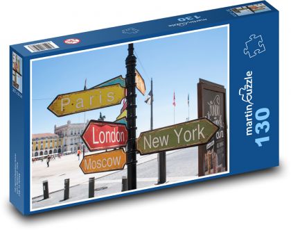 Portugal - Lisbon, Europe - Puzzle 130 pieces, size 28.7x20 cm 