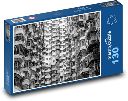 Hongkong - China, Stadt - Puzzle - 130 Teile