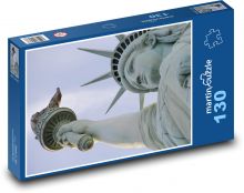 Socha svobody - New York, Spojené státy  Puzzle 130 dílků - 28,7 x 20 cm