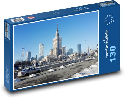Warschau - Polen, Stadt - Puzzle - 130 Teile