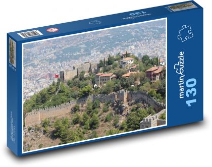Alanya - Turkey, old town - Puzzle 130 pieces, size 28.7x20 cm 