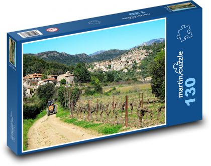 Przyroda - Krajobraz, Francja - Puzzle 130 elementów, rozmiar 28,7x20 cm
