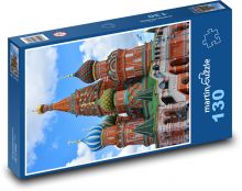 Moskwa - Rosja, Plac Czerwony Puzzle 130 elementów - 28,7x20 cm