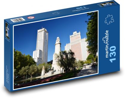 Madrid - Španělsko, park - puzzle 130 dílků
