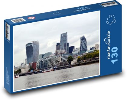 London - England, city - Puzzle 130 pieces, size 28.7x20 cm 