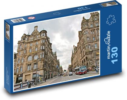 Edinburgh - Scottish city - Puzzle 130 pieces, size 28.7x20 cm 