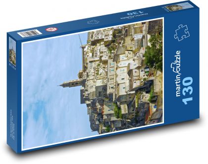 Matera - włoskie miasto - Puzzle 130 elementów, rozmiar 28,7x20 cm