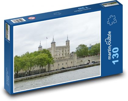 Londýn - Anglie, věž - puzzle 130 dílků