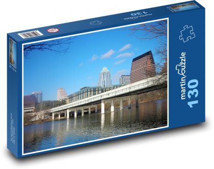 Austin-Texas, Brücke - Puzzle - 130 Teile