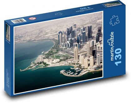 Dubai - Stadt, Wolkenkratzer - Puzzle - 130 Teile
