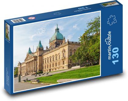 Federalny Sąd Administracyjny - Lipsk - Puzzle 130 elementów, rozmiar 28,7x20 cm