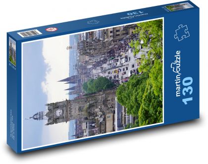 Edinburgh - Skotsko, město - puzzle 130 dílků