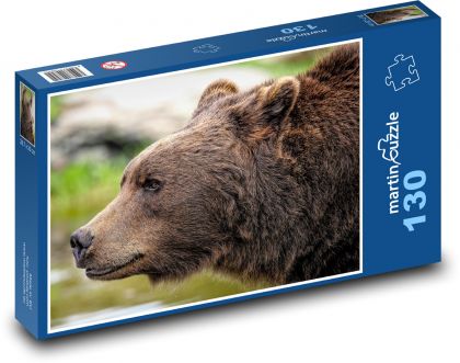 Braunbär - Grizzly - Puzzle - 130 Teile