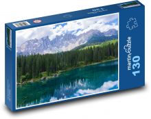 Dolomity - Carezza, Latemar Puzzle 130 - 28,7x20 cm