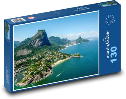 Brazil - Rio de Janeiro - Puzzle 130 pieces, size 28.7x20 cm 