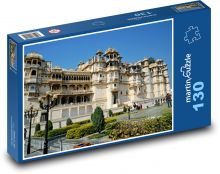 Udaipur - Indie, pałac Puzzle 130 elementów - 28,7x20 cm